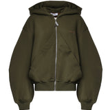Felpa SWEATSHIRT FOREST GREEN 261WCF00015 JJF007AA 724 724 THE Attico