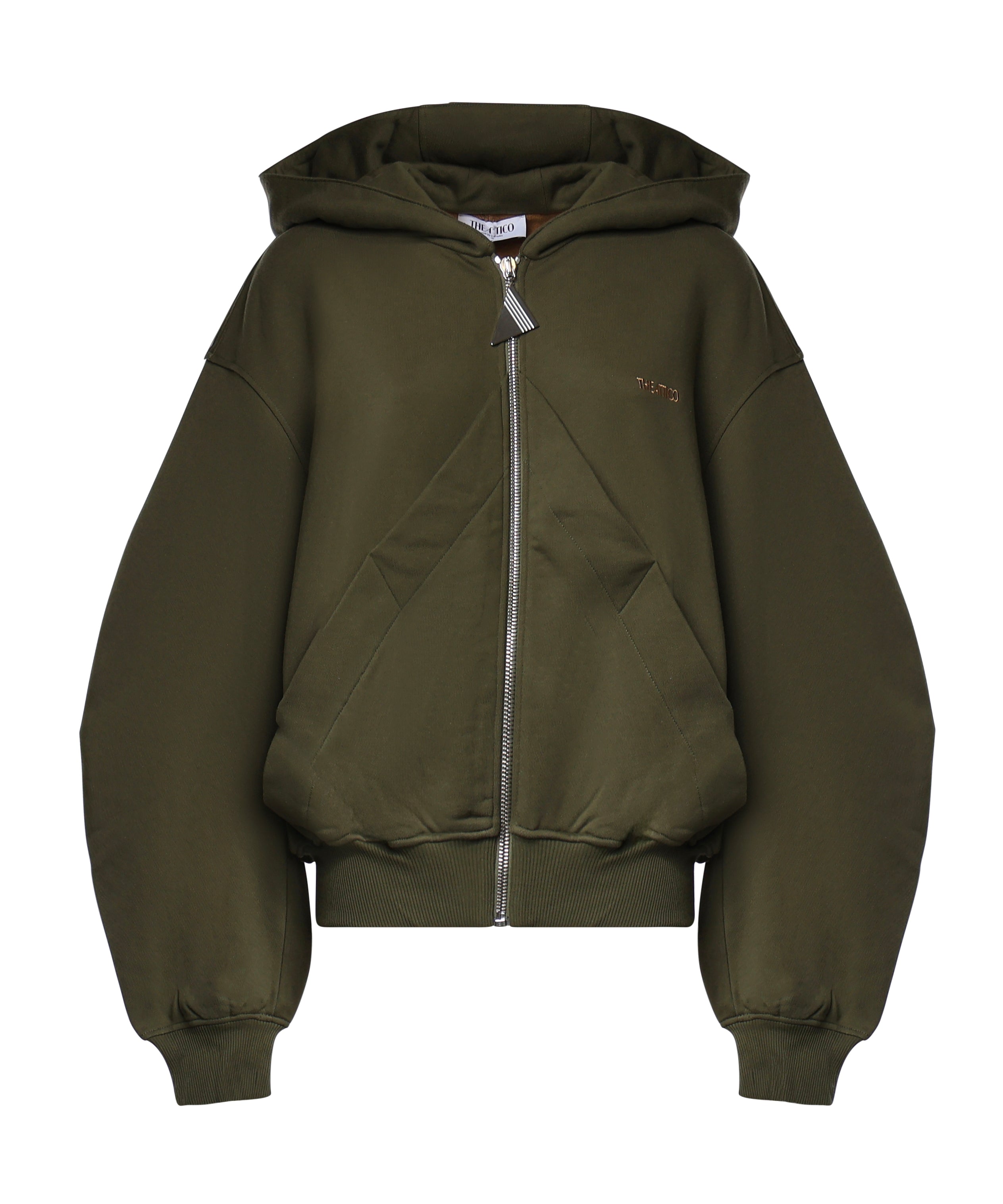 Felpa SWEATSHIRT FOREST GREEN 261WCF00015 JJF007AA 724 724 THE Attico