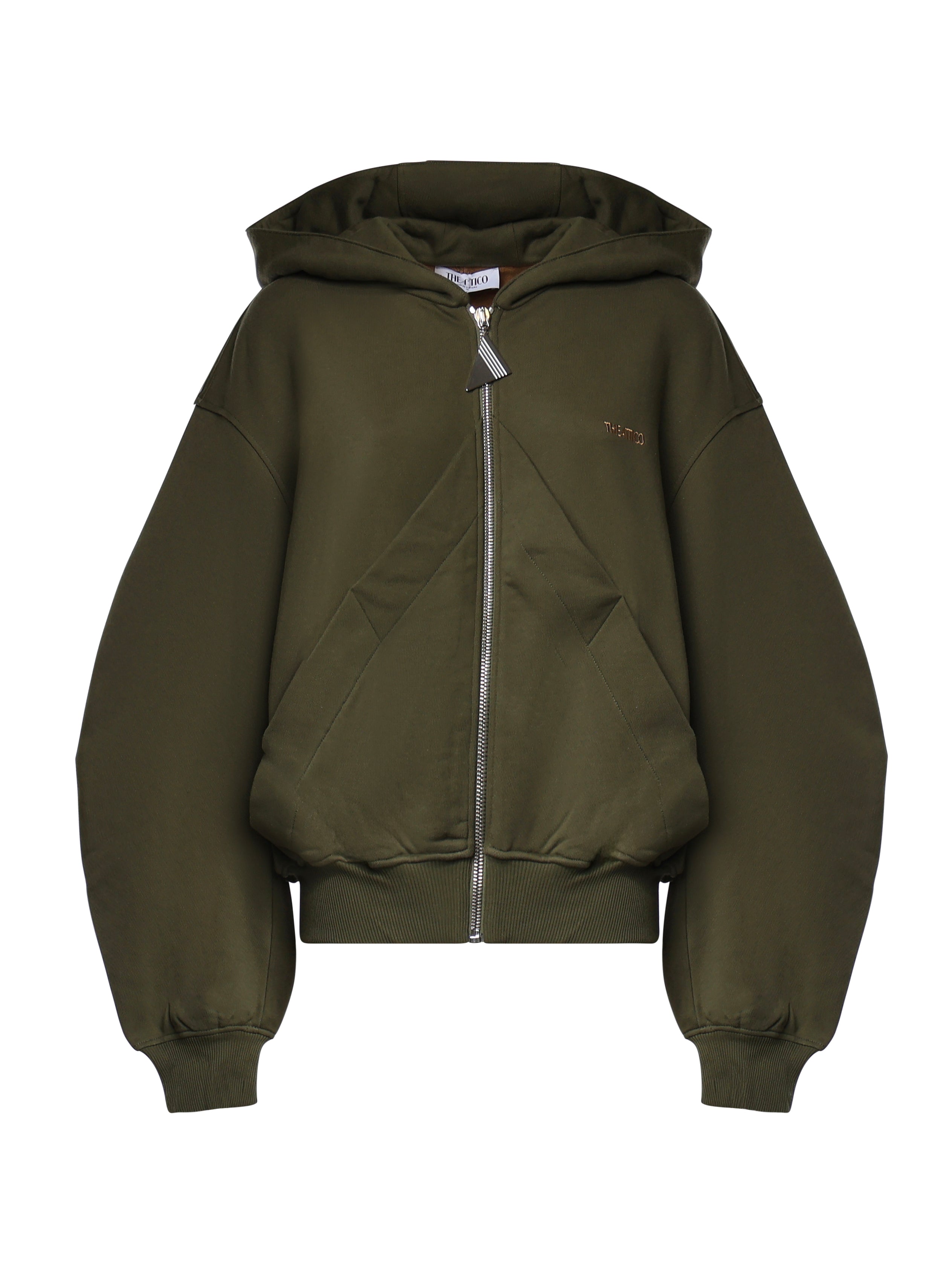 Felpa SWEATSHIRT FOREST GREEN 261WCF00015 JJF007AA 724 724 THE Attico