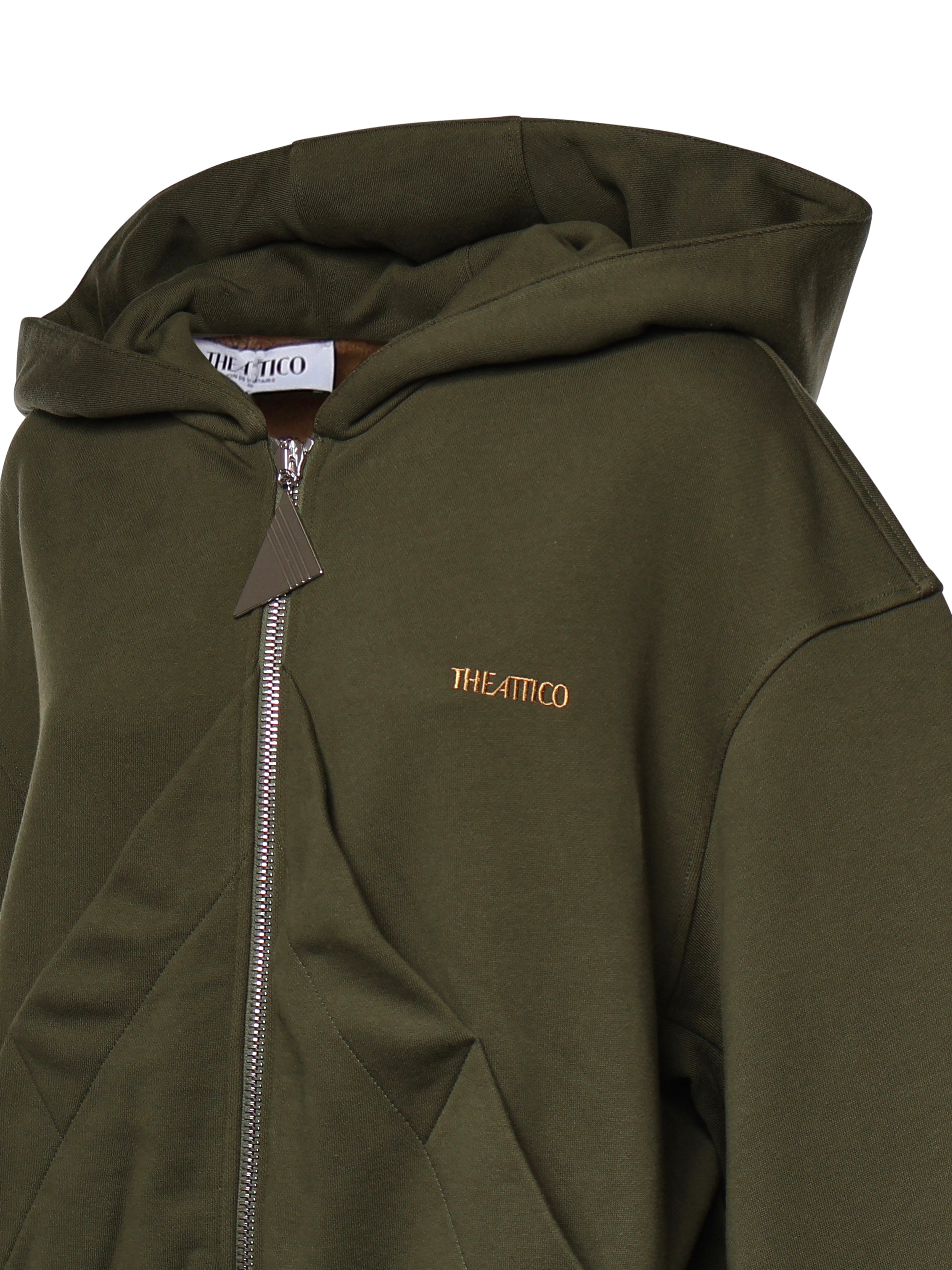 Felpa SWEATSHIRT FOREST GREEN 261WCF00015 JJF007AA 724 724 THE Attico