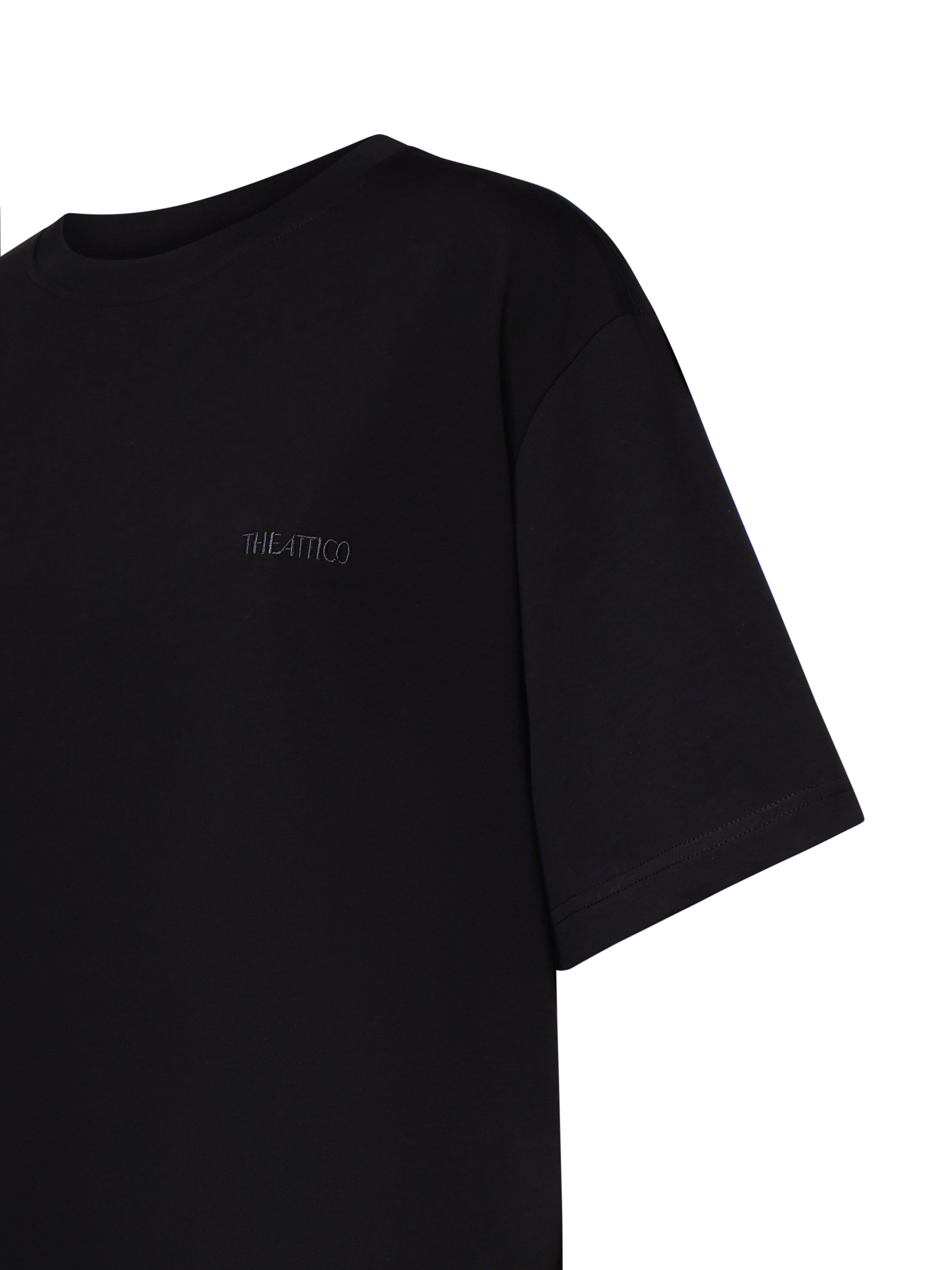 T-shirt T-SHIRT BLACK 261WCT00350 JJJ025AA 100 100 THE Attico