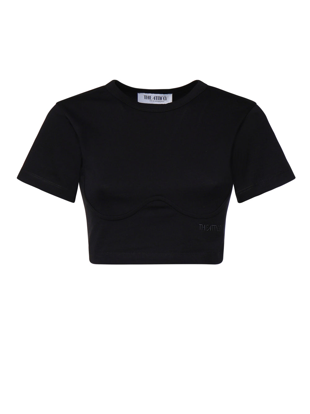 T-shirt T-SHIRT BLACK 261WCT00364 JJJ025AA 100 100 THE Attico