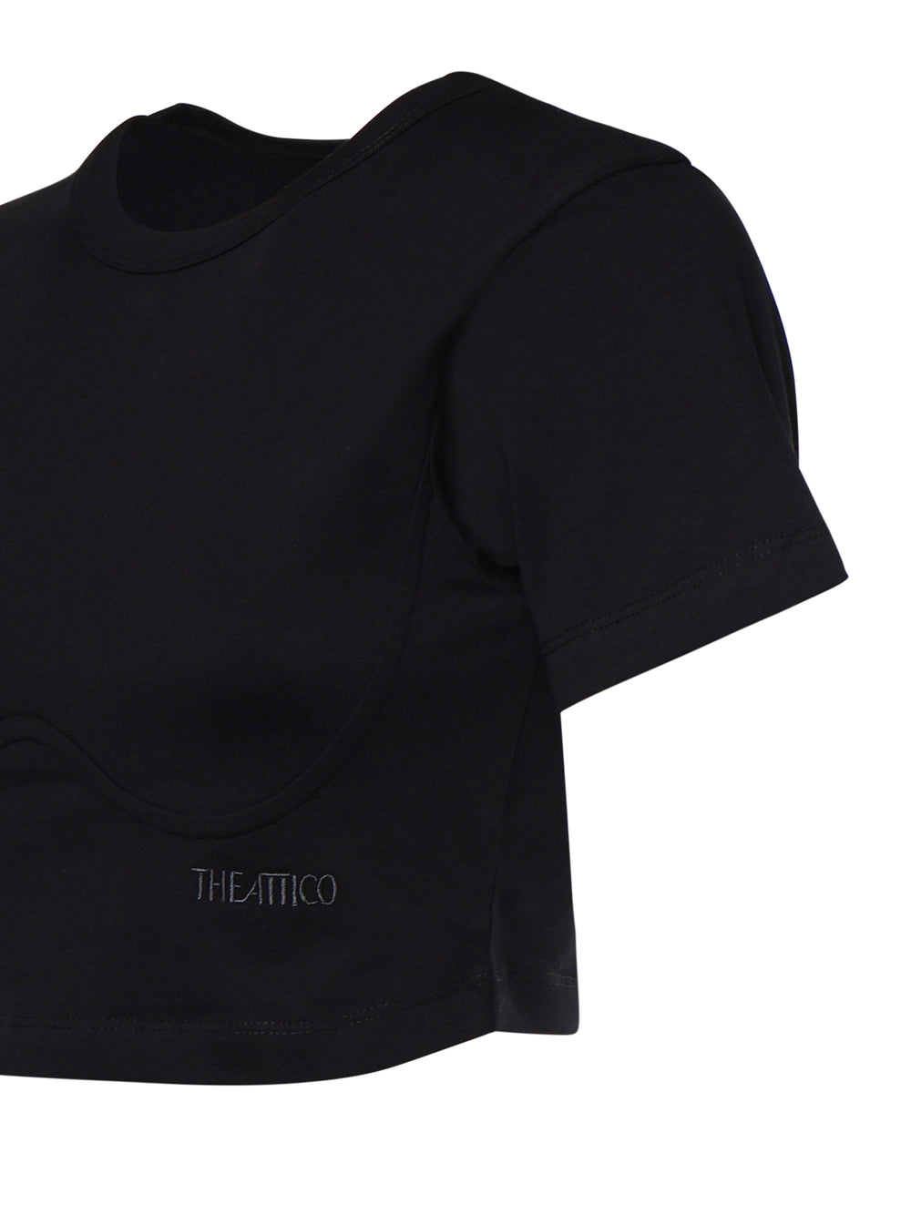 T-shirt T-SHIRT BLACK 261WCT00364 JJJ025AA 100 100 THE Attico