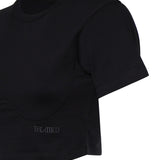 T-shirt T-SHIRT BLACK 261WCT00364 JJJ025AA 100 100 THE Attico