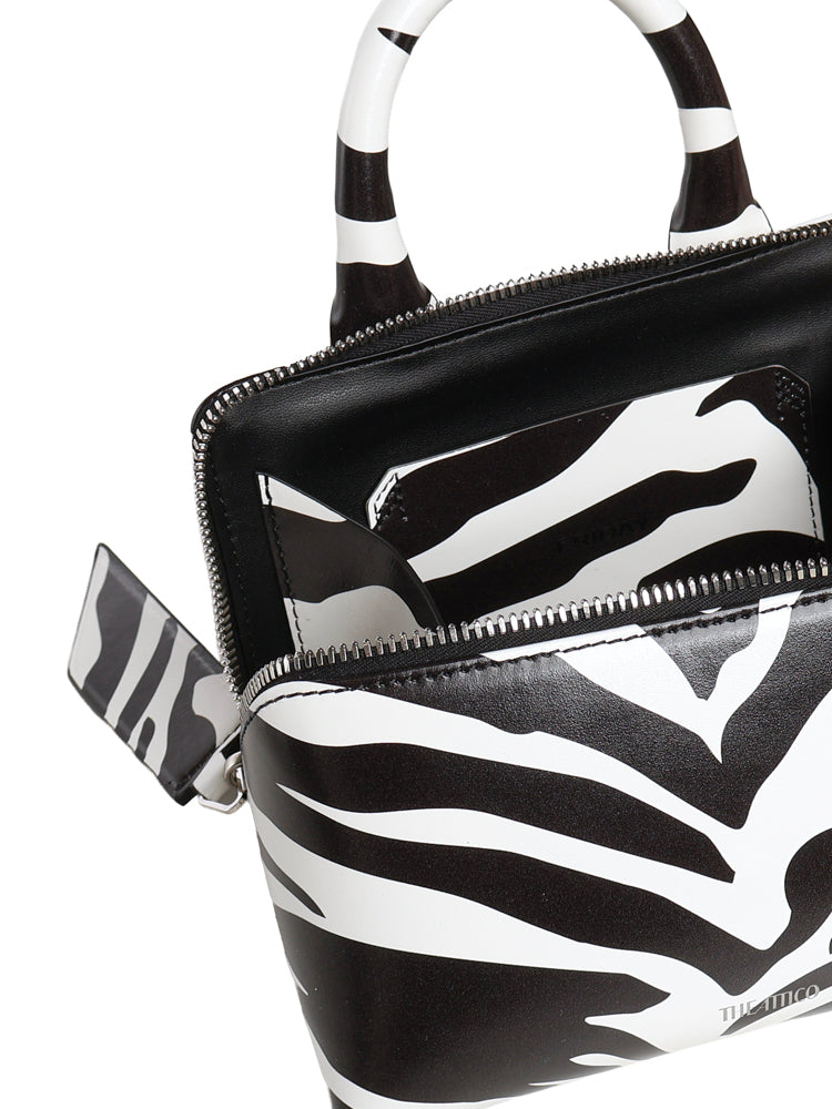 Borse 'FRIDAY' MINI BAG WHITE/BLACK 231WAH00002 LBT020PR 020 020 THE Attico
