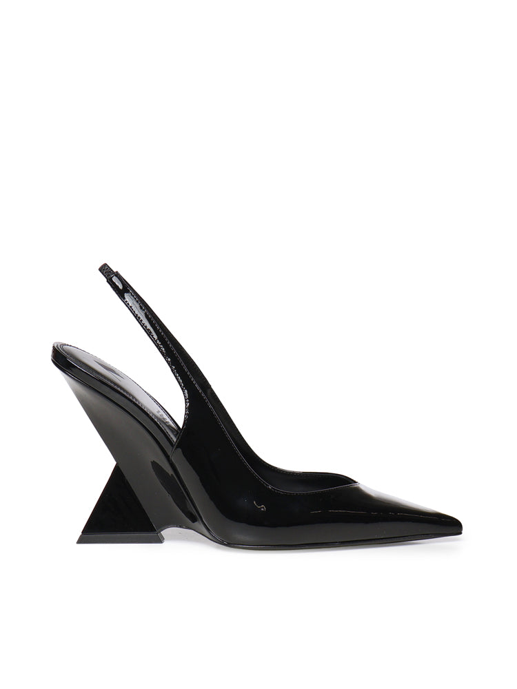 Decollete 'CHEOPE' SLINGBACK 105MM BLACK 250WSH00779 LBT002AA 100 100 THE Attico
