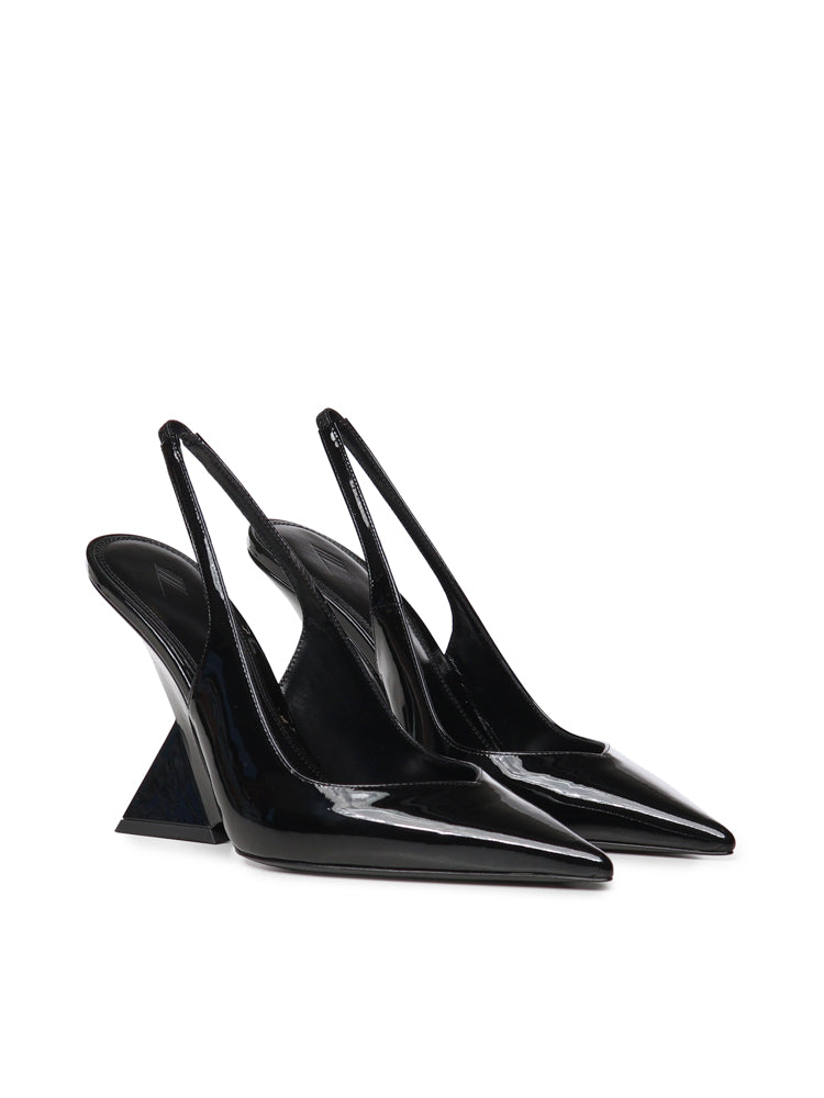Decollete 'CHEOPE' SLINGBACK 105MM BLACK 250WSH00779 LBT002AA 100 100 THE Attico