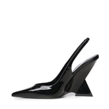 Decollete 'CHEOPE' SLINGBACK 105MM BLACK 250WSH00779 LBT002AA 100 100 THE Attico