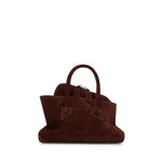 Borse 'LA PASSEGGIATA MINI' TOP HANDLE LIGHT CHOCOLATE 260WAH00063 LBT007AA 850 850 THE Attico