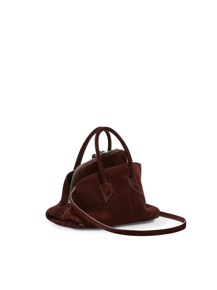 Borse 'LA PASSEGGIATA MINI' TOP HANDLE LIGHT CHOCOLATE 260WAH00063 LBT007AA 850 850 THE Attico