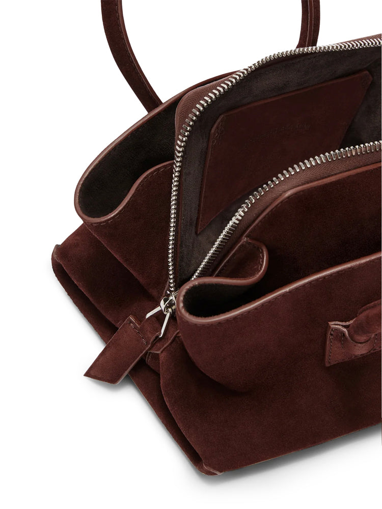 Borse 'LA PASSEGGIATA MINI' TOP HANDLE LIGHT CHOCOLATE 260WAH00063 LBT007AA 850 850 THE Attico