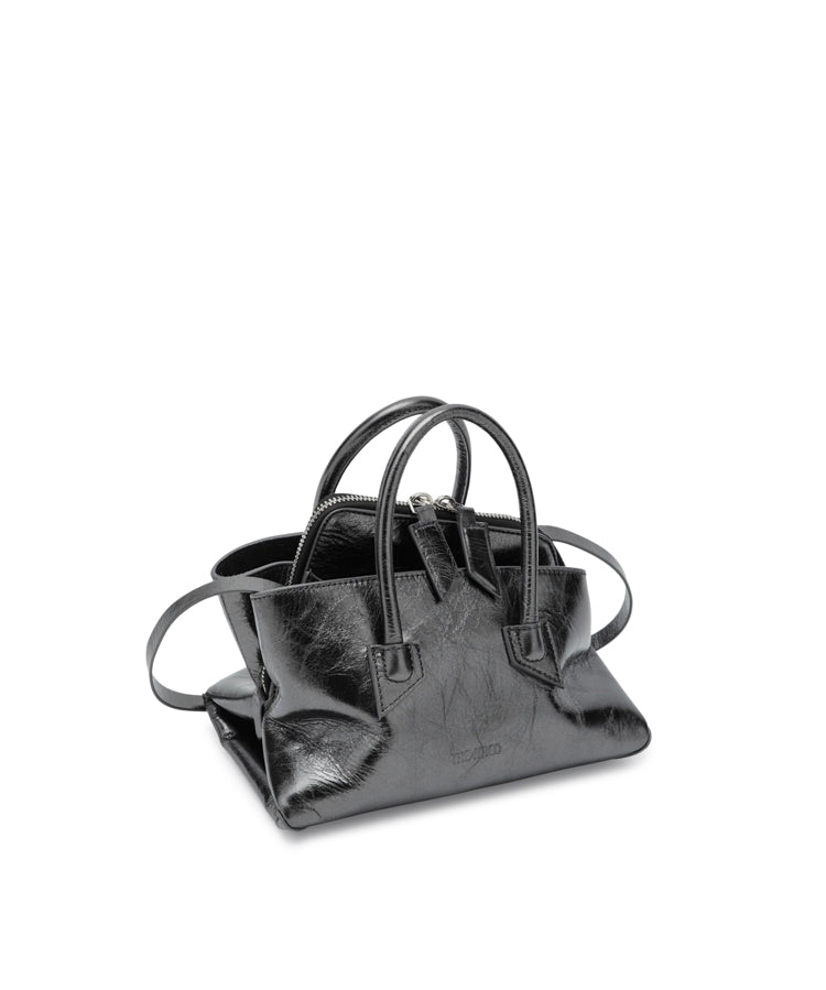 Borse 'LA PASSEGGIATA MINI' TOP HANDLE DARK GREY 260WAH00063 LBT070AA 233 233 THE Attico