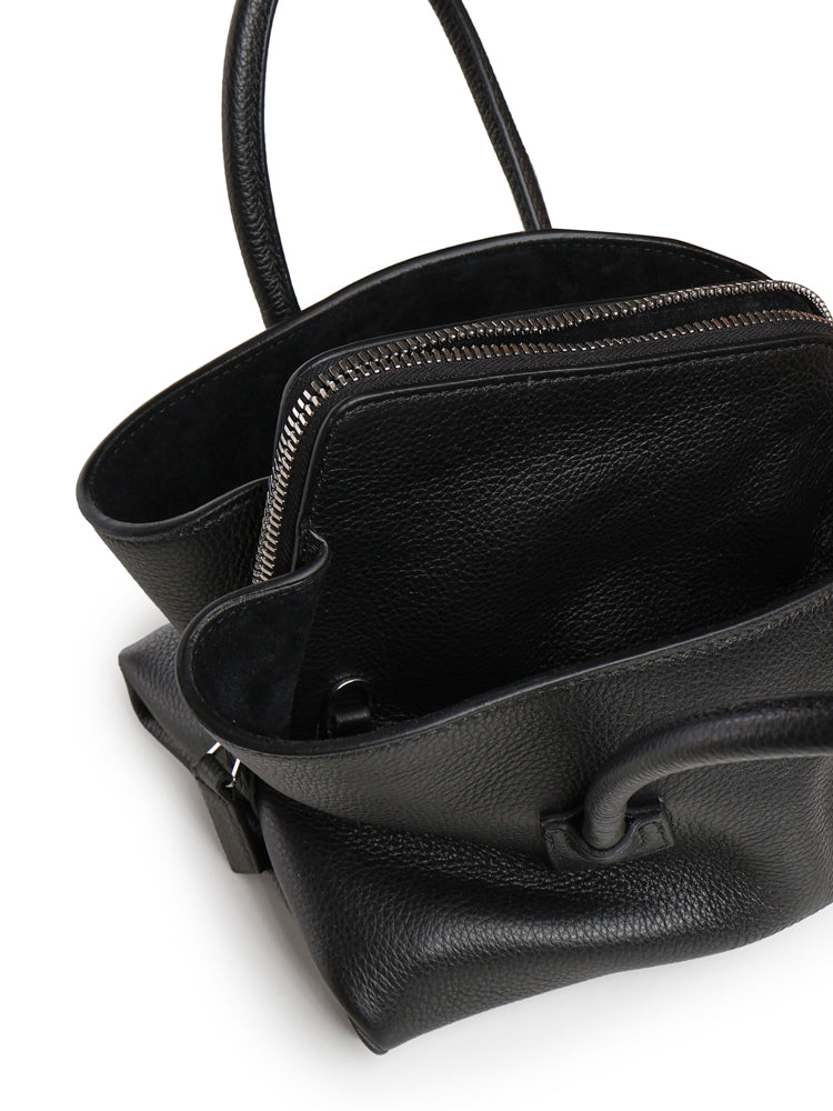 Borse 'LA PASSEGGIATA MINI' TOP HANDLE BLACK 260WAH00063 LBT117AA 100 100 THE Attico
