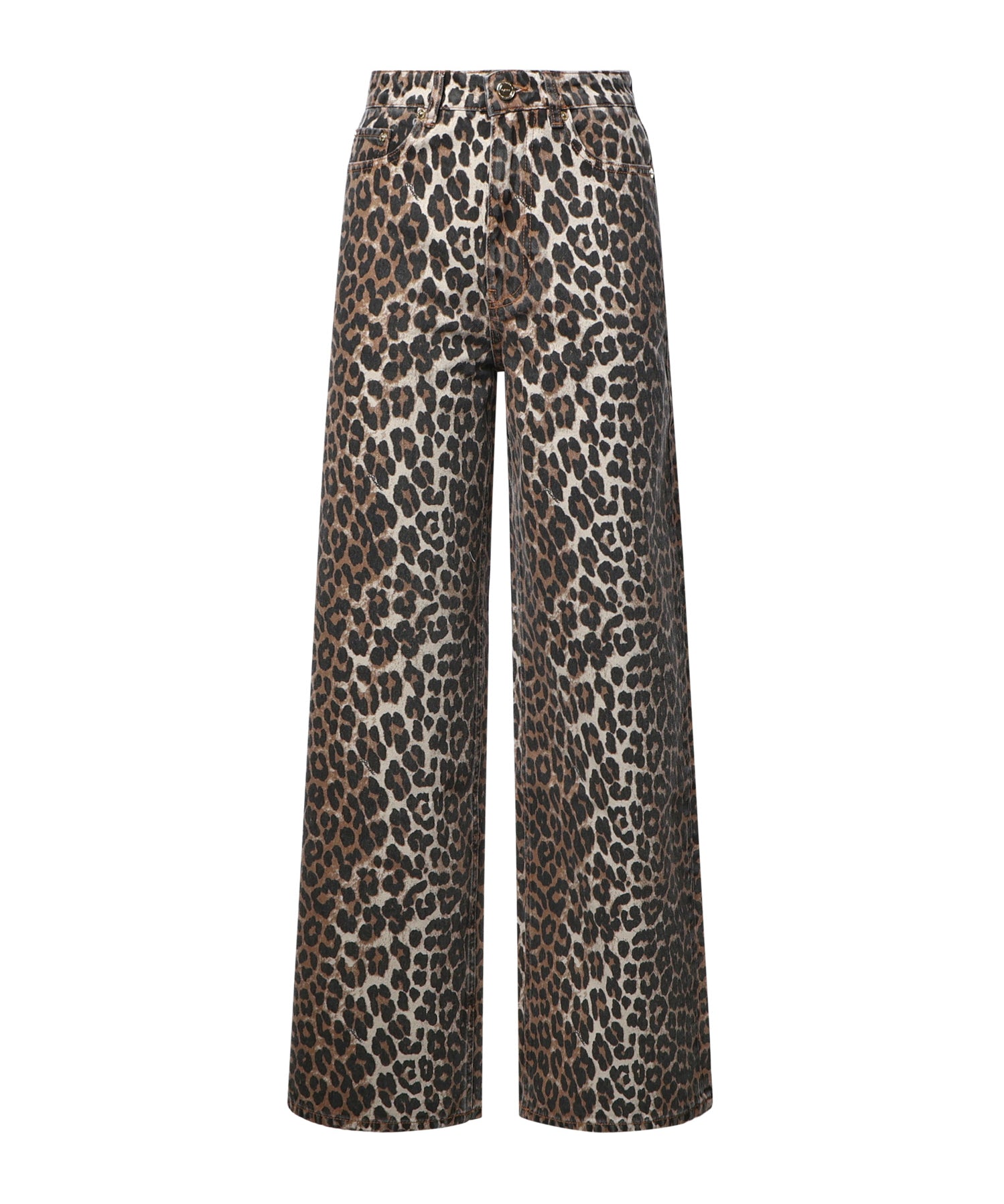 Jeans ESSENTIALS PRINT DENIM LARI ALMOND MILK A1100087 859 859 GANNI