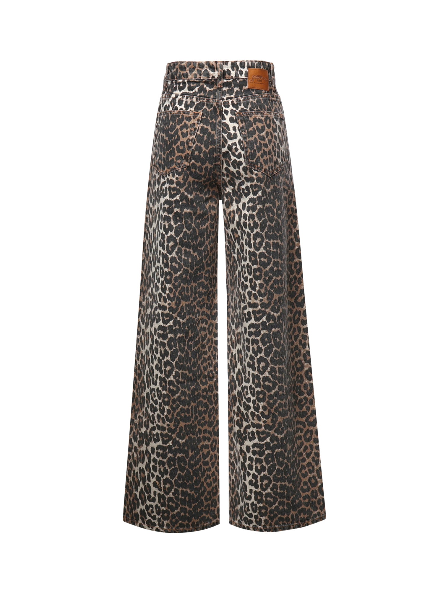 Jeans ESSENTIALS PRINT DENIM LARI ALMOND MILK A1100087 859 859 GANNI