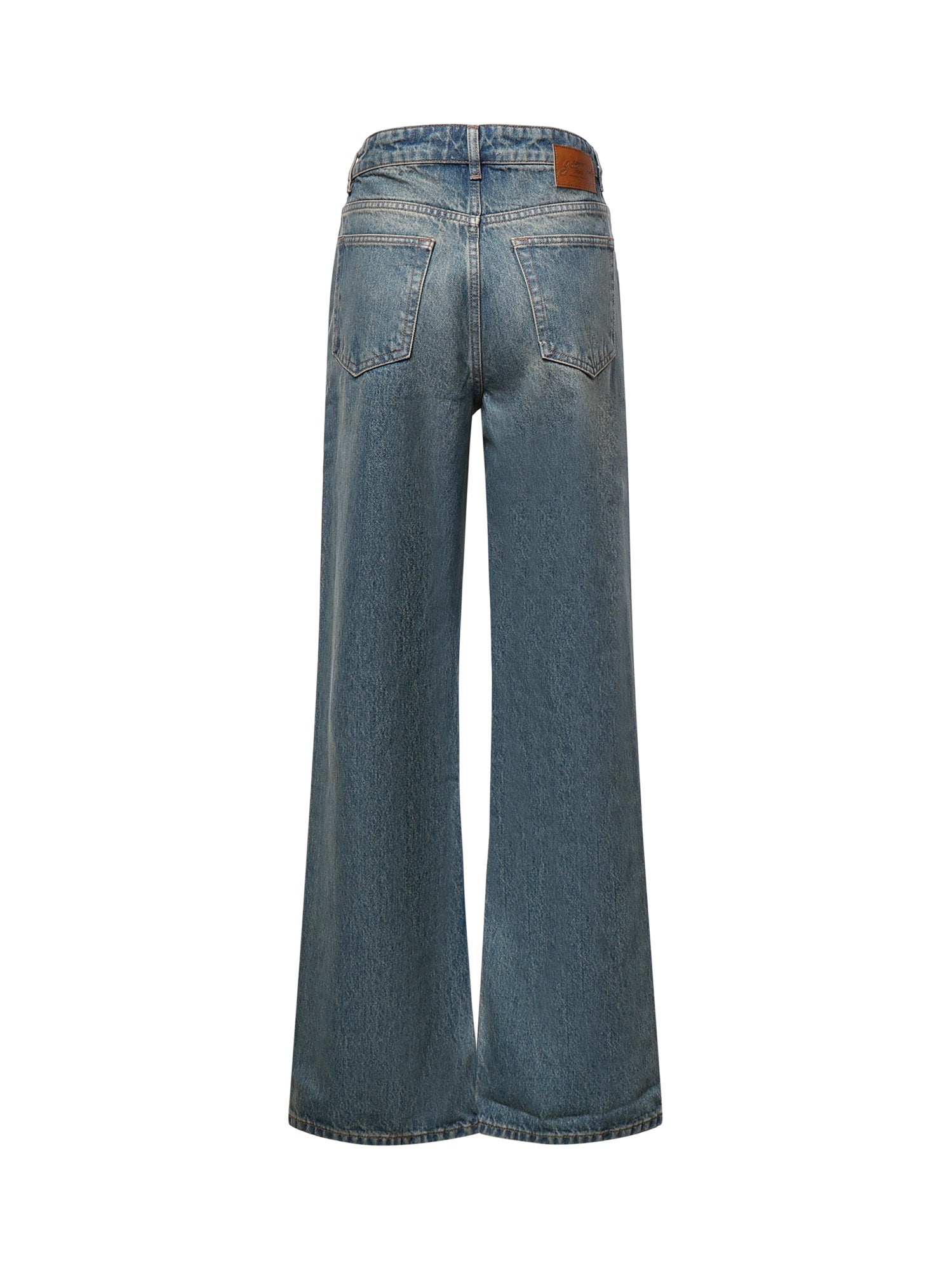 Jeans ESSENTIALS TINT RIGID DENIM IZEY MID BLUE VINTAGE A1100095 567 567 GANNI