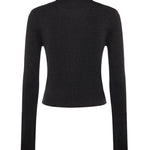 Cardigan MINI RIBBED MERINO CARDIGAN PHANTOM K2474 252 252 GANNI