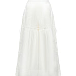 Pantaloni COTTON VOILE BALLOON PANTS BRIGHT WHITE A1080159 151 151 GANNI