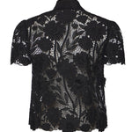 Top  BLACK LACE TIE TOP PF26 111T B BLACK SELF-PORTRAIT