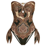 Costumi Da Bagno MAHON SCARF TIE 1PC 1929WSS263 OPL OPL ZIMMERMANN