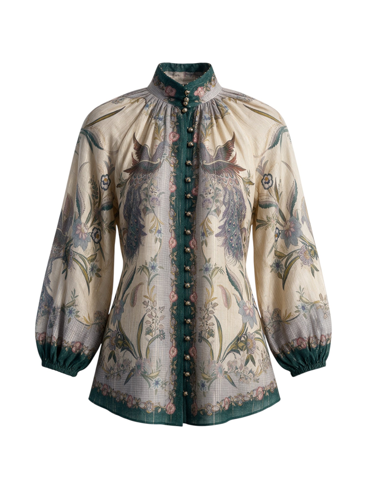 Blusa INDRA BILLOW BLOUSE 4538TSS262 CSCFL CSCFL ZIMMERMANN