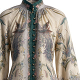 Blusa INDRA BILLOW BLOUSE 4538TSS262 CSCFL CSCFL ZIMMERMANN
