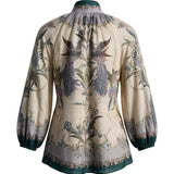 Blusa INDRA BILLOW BLOUSE 4538TSS262 CSCFL CSCFL ZIMMERMANN