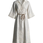 Abiti INDRA EMBROIDERED MAXI DRESS 7834DSS262 IVO IVO ZIMMERMANN