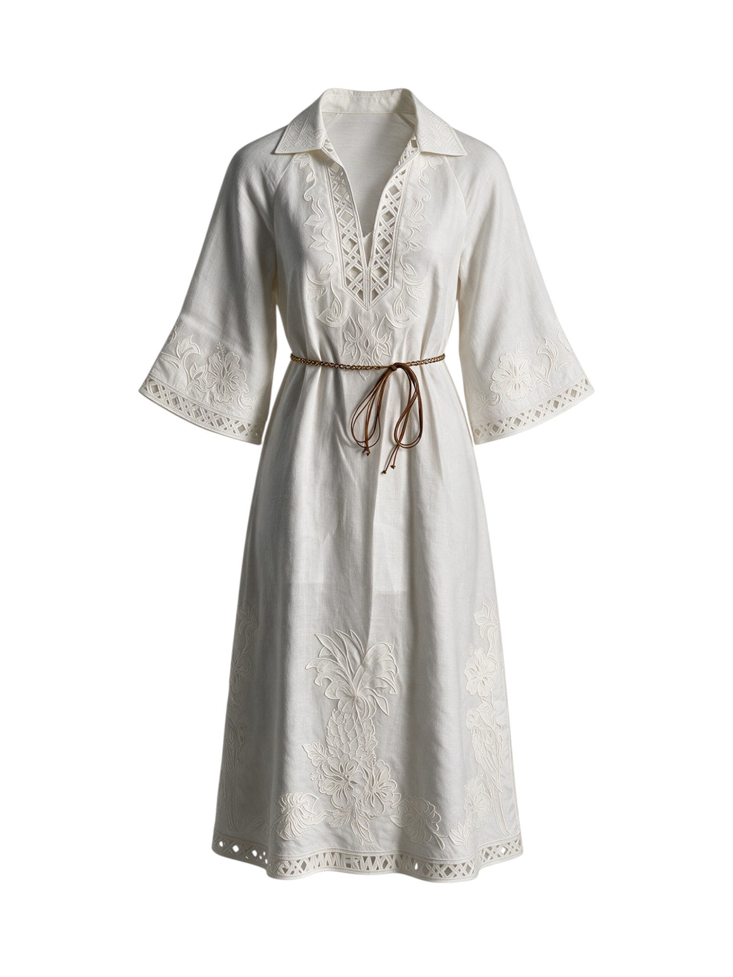 Abiti INDRA EMBROIDERED MAXI DRESS 7834DSS262 IVO IVO ZIMMERMANN