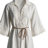 Abiti INDRA EMBROIDERED MAXI DRESS 7834DSS262 IVO IVO ZIMMERMANN