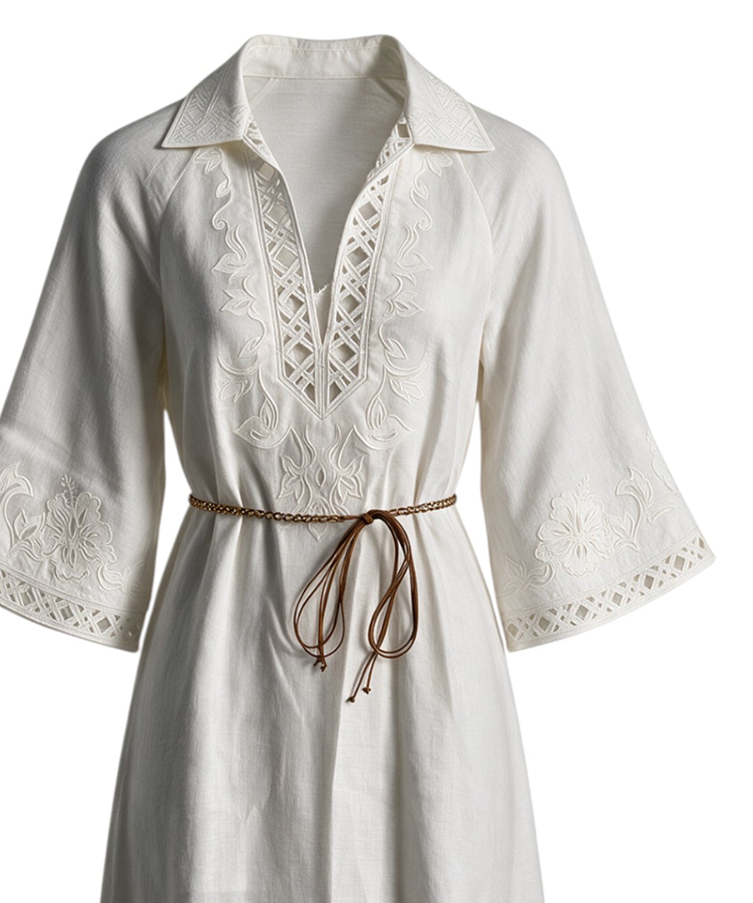 Abiti INDRA EMBROIDERED MAXI DRESS 7834DSS262 IVO IVO ZIMMERMANN