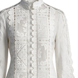 Blusa ASTER EMBROIDERED BLUSA 8731TSS261 IVO IVO ZIMMERMANN