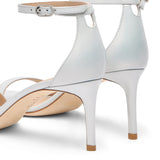 Sandali NUDIST II SANDAL 75 SJ991BIA BIANCO BIANCO STUART WEITZMAN