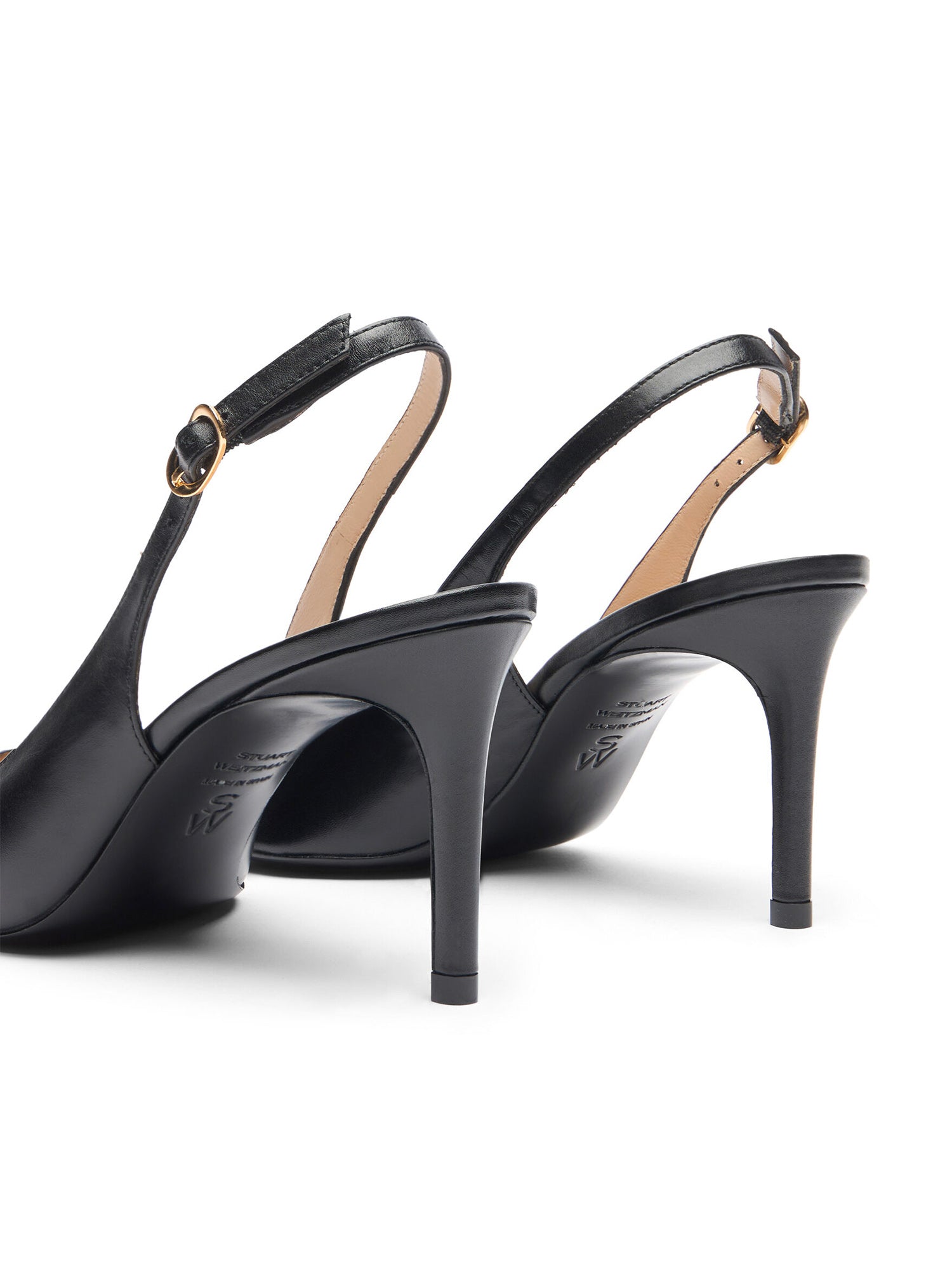 Sandali STUART POWER SLINGBACK 75 SK668BLK BLK BLK STUART WEITZMAN