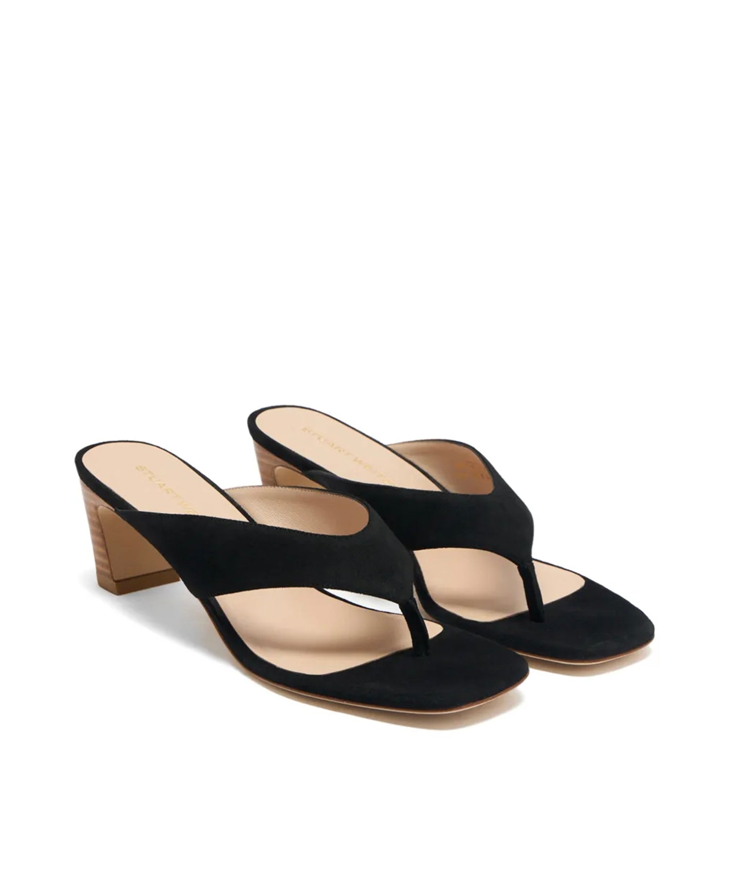 Sandali STASSI THONG 50 SN740YWE BLK/NW CML BLK/NW CML STUART WEITZMAN