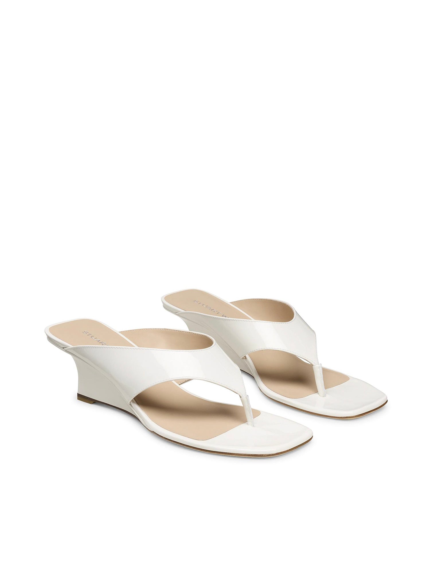 Sandali VINNIE WEDGE THONG 50 SN715YVG BLANCO BLANCO STUART WEITZMAN