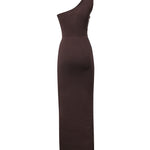 Abito ABITO DI MAGLIA DARK CHOCOLATE AM07B66E2 EV9 EV9 ELISABETTA FRANCHI