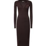 Abito ABITO DI MAGLIA DARK CHOCOLATE AM08B66E2 EV9 EV9 ELISABETTA FRANCHI