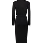 Abito ABITO DI MAGLIA NERO AM19S66E2 110 110 ELISABETTA FRANCHI