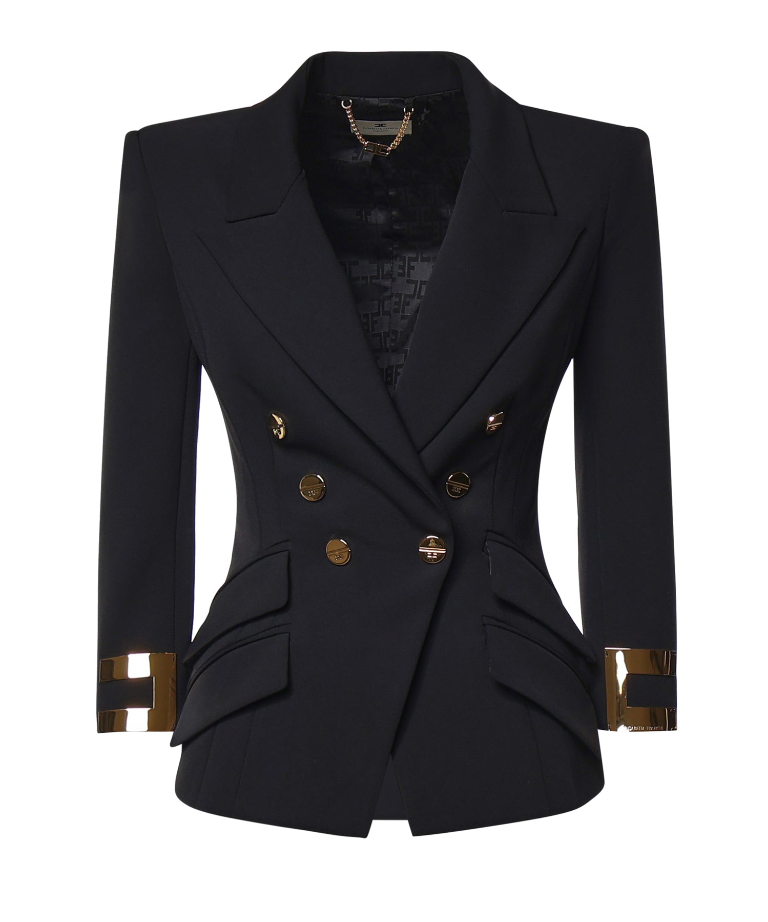 Giacca GIACCA NERO GI26866E2 110 110 ELISABETTA FRANCHI