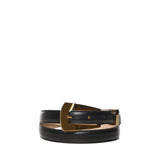 Cintura LUCCA BELT - GOLD (20MM) BLK 10127 763 200 200 KHAITE