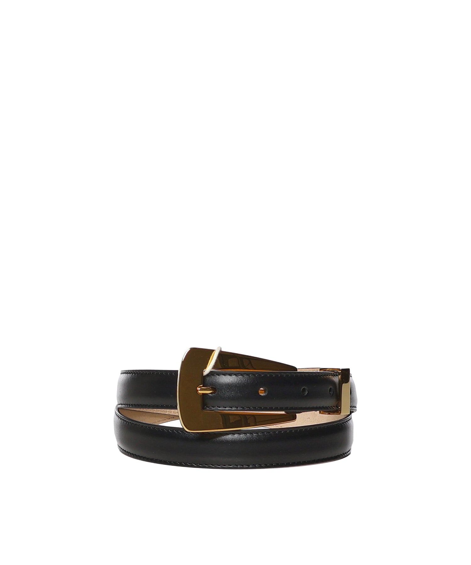 Cintura LUCCA BELT - GOLD (20MM) BLK 10127 763 200 200 KHAITE