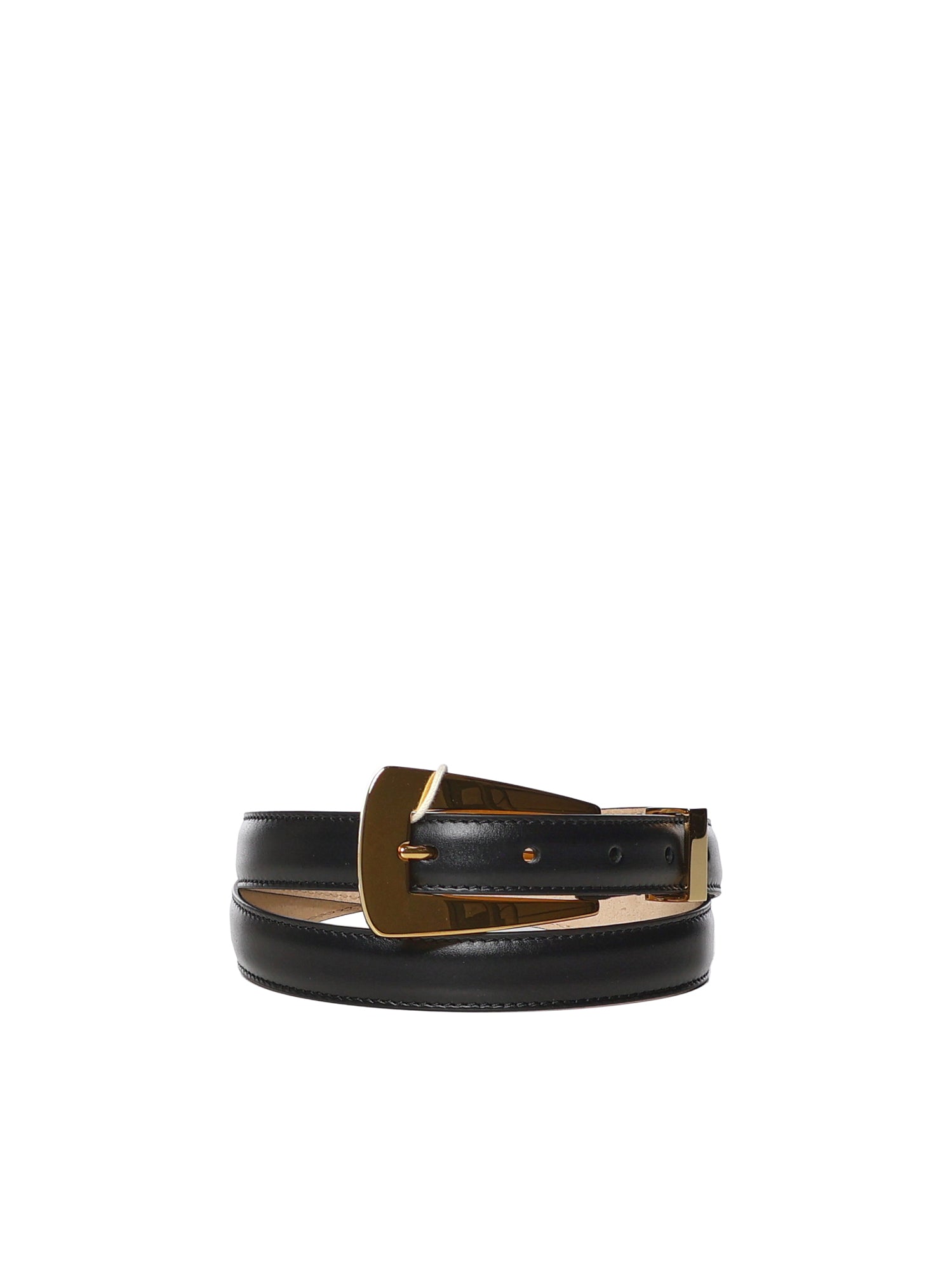 Cintura LUCCA BELT - GOLD (20MM) BLK 10127 763 200 200 KHAITE