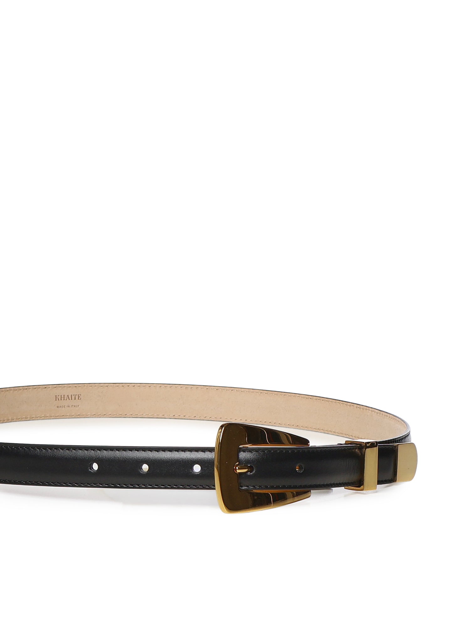 Cintura LUCCA BELT - GOLD (20MM) BLK 10127 763 200 200 KHAITE
