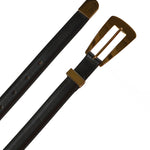 Cintura LUCCA BELT - GOLD (20MM) BLK 10127 763 200 200 KHAITE