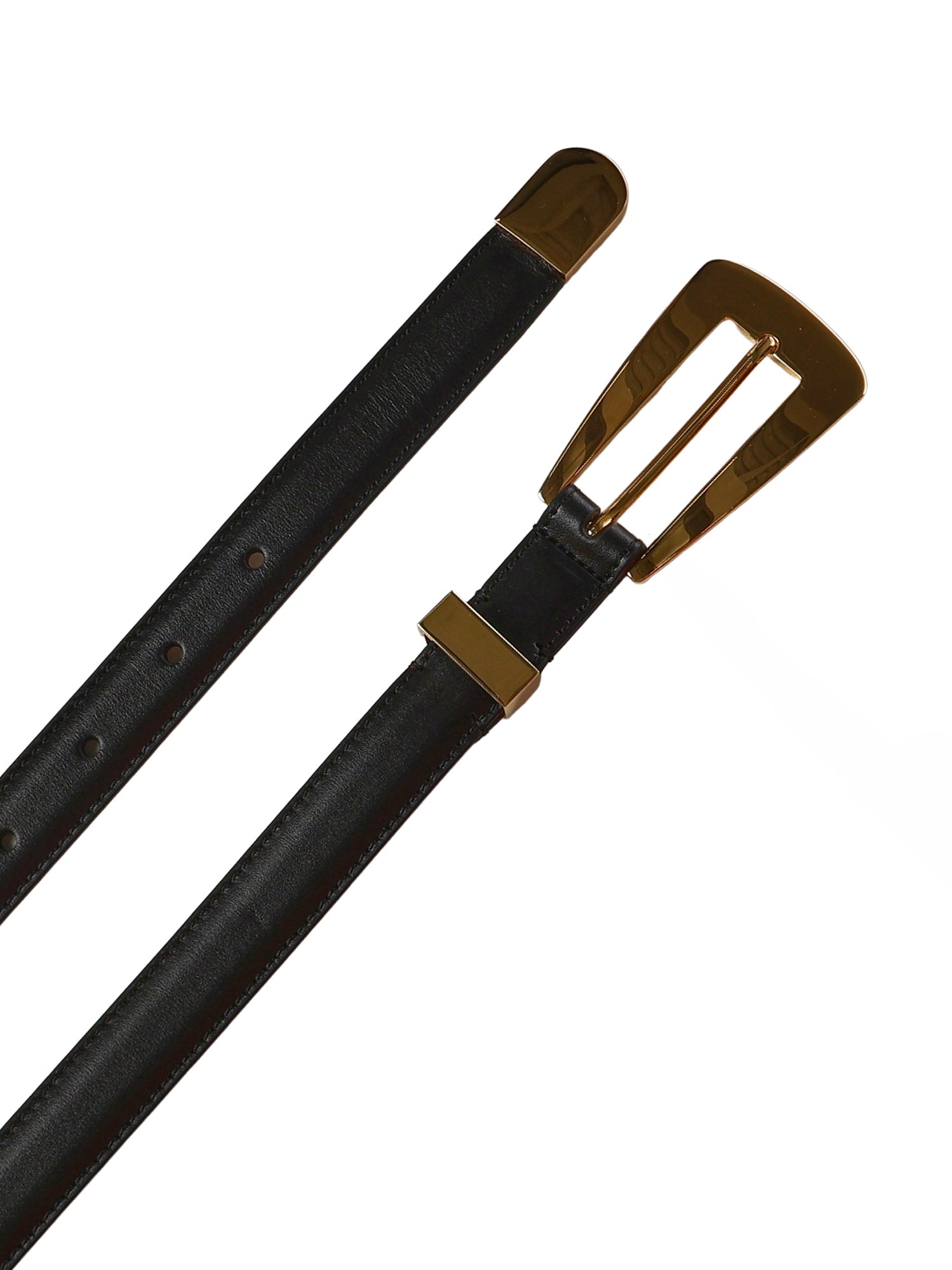 Cintura LUCCA BELT - GOLD (20MM) BLK 10127 763 200 200 KHAITE