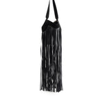 Borsa LOTUS NANO FRINGE TOTE BLK H2064 1054 200 200 KHAITE