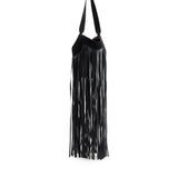 Borsa LOTUS NANO FRINGE TOTE BLK H2064 1054 200 200 KHAITE