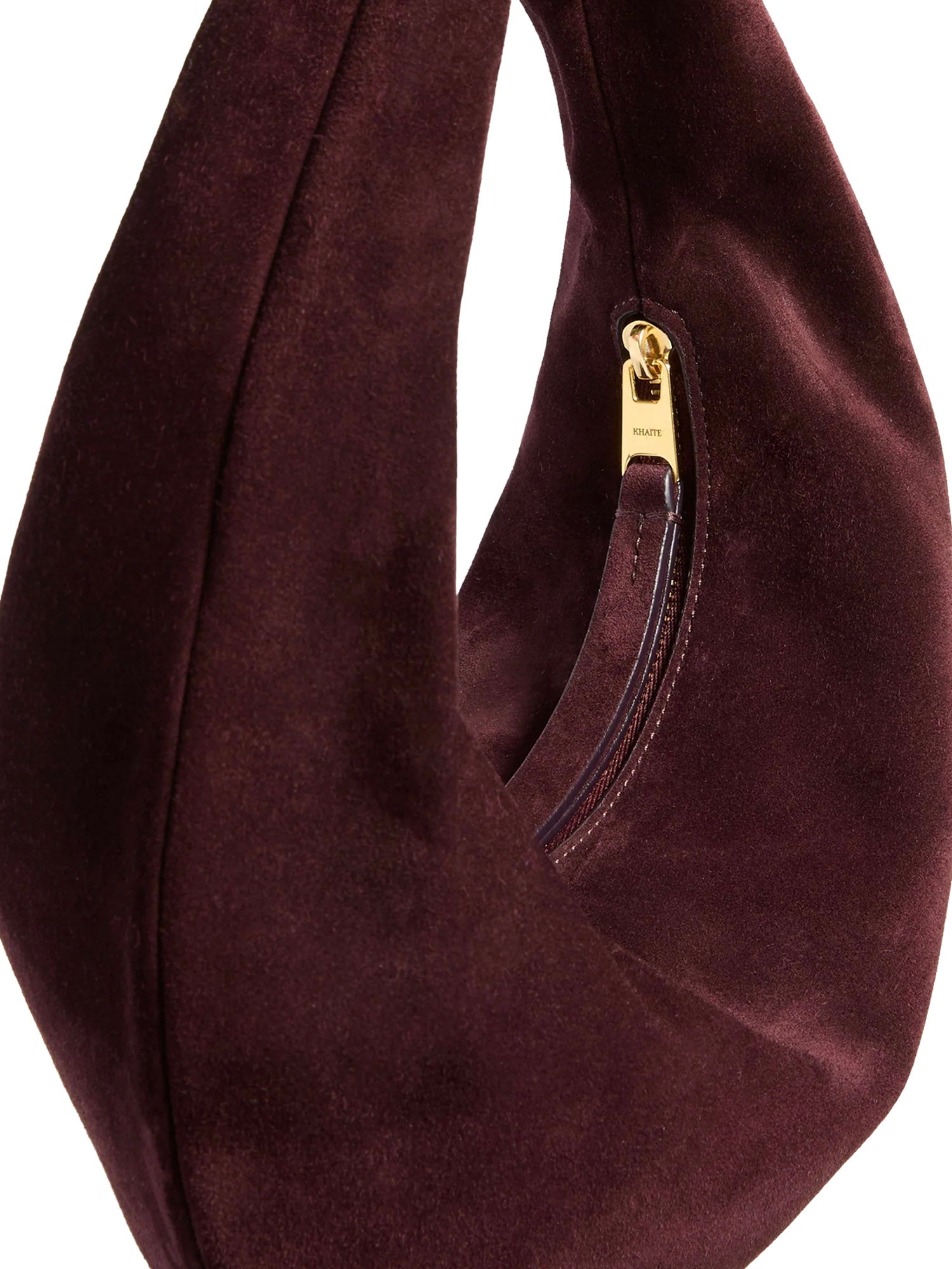 Borsa OLIVIA MINI HOBO ROUGE NOIR H4023 726 585 585 KHAITE