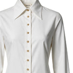 Top  IVY TOP CHALK 2482195 W195 168 168 KHAITE
